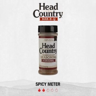 Head Country Bar-B-Q Championship Seasoning, Original | Gluten Free, MSG Free Barbecue Seasoning | Bold & Herbal Dry Spice Rub To Boost The Flavor Of All Your BBQ Favorites | 12...