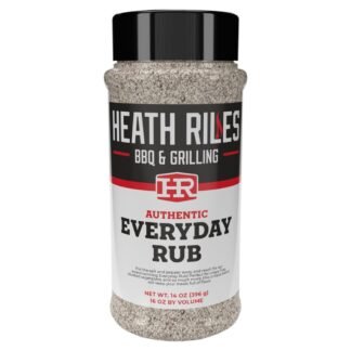 Heath Riles BBQ Rub - Garlic Jalapeño Seasoning, Champion Pitmaster Recipe, Legendary Rubs For Smoking & Grilling, 80+ BBQ Championships, 12 oz.