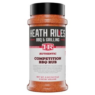 Heath Riles BBQ Rub - Garlic Jalapeño Seasoning, Champion Pitmaster Recipe, Legendary Rubs For Smoking & Grilling, 80+ BBQ Championships, 12 oz.