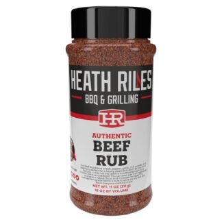 Heath Riles BBQ Rub - Garlic Jalapeño Seasoning, Champion Pitmaster Recipe, Legendary Rubs For Smoking & Grilling, 80+ BBQ Championships, 12 oz.