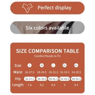 Hellopopgo Seamless Thongs For Women V-waisted No Show Thong Seamless Panties Breathable Comfortable Underwear Womens 6-Pack