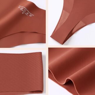 Hellopopgo Seamless Thongs For Women V-waisted No Show Thong Seamless Panties Breathable Comfortable Underwear Womens 6-Pack - lunas-mystic-emporium.com Hellopopgo Seamless Thongs For Women V-waisted No Show Thong Seamless Panties Breathable Comfortable Underwear Womens 6-Pack