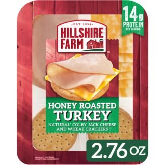 Hillshire Farm Snack Kit Honey Turkey Colby Jack Cheese Wheat Cracker 276 Oz - lunas-mystic-emporium.com Hillshire Farm Snack Kit: Honey Turkey, Colby Jack Cheese, Wheat Cracker, 2.76 Oz