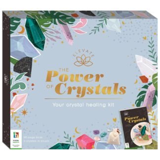 Hinkler Elevate - The Power of Crystals Kit - Spirituality for Adults - Crystals Included - Rose Quartz - Amazonite - Amethyst - Mental Health and Self Care Essentials - Adult...