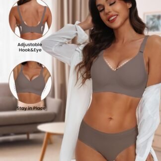 HORISUN Comfortable Seamless Full Coverage Bra for Women Wireless Bras with Soft Support Regular and Plus Size - lunas-mystic-emporium.com HORISUN Comfortable Seamless Full Coverage Bra for Women Wireless Bras with Soft Support Regular and Plus Size