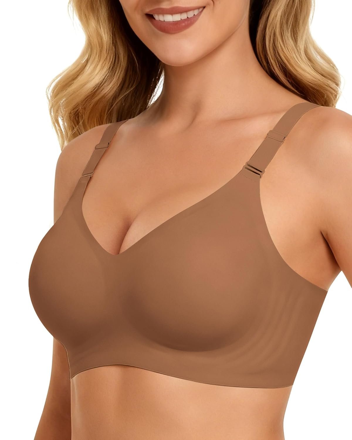 HORISUN Comfortable Seamless Full Coverage Bra for Women Wireless Bras with Soft Support Regular and Plus Size - lunas-mystic-emporium.com HORISUN Comfortable Seamless Full Coverage Bra for Women Wireless Bras with Soft Support Regular and Plus Size