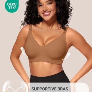 HORISUN Comfortable Seamless Full Coverage Bra for Women Wireless Bras with Soft Support Regular and Plus Size - lunas-mystic-emporium.com HORISUN Comfortable Seamless Full Coverage Bra for Women Wireless Bras with Soft Support Regular and Plus Size