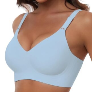 HORISUN Comfortable Seamless Full Coverage Bra for Women Wireless Bras with Soft Support Regular and Plus Size - lunas-mystic-emporium.com HORISUN Comfortable Seamless Full Coverage Bra for Women Wireless Bras with Soft Support Regular and Plus Size