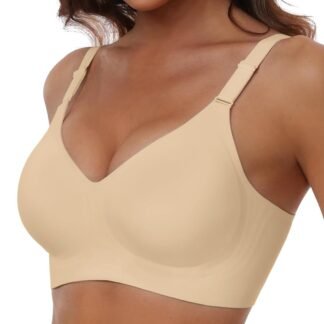 HORISUN Comfortable Seamless Full Coverage Bra for Women Wireless Bras with Soft Support Regular and Plus Size - lunas-mystic-emporium.com HORISUN Comfortable Seamless Full Coverage Bra for Women Wireless Bras with Soft Support Regular and Plus Size