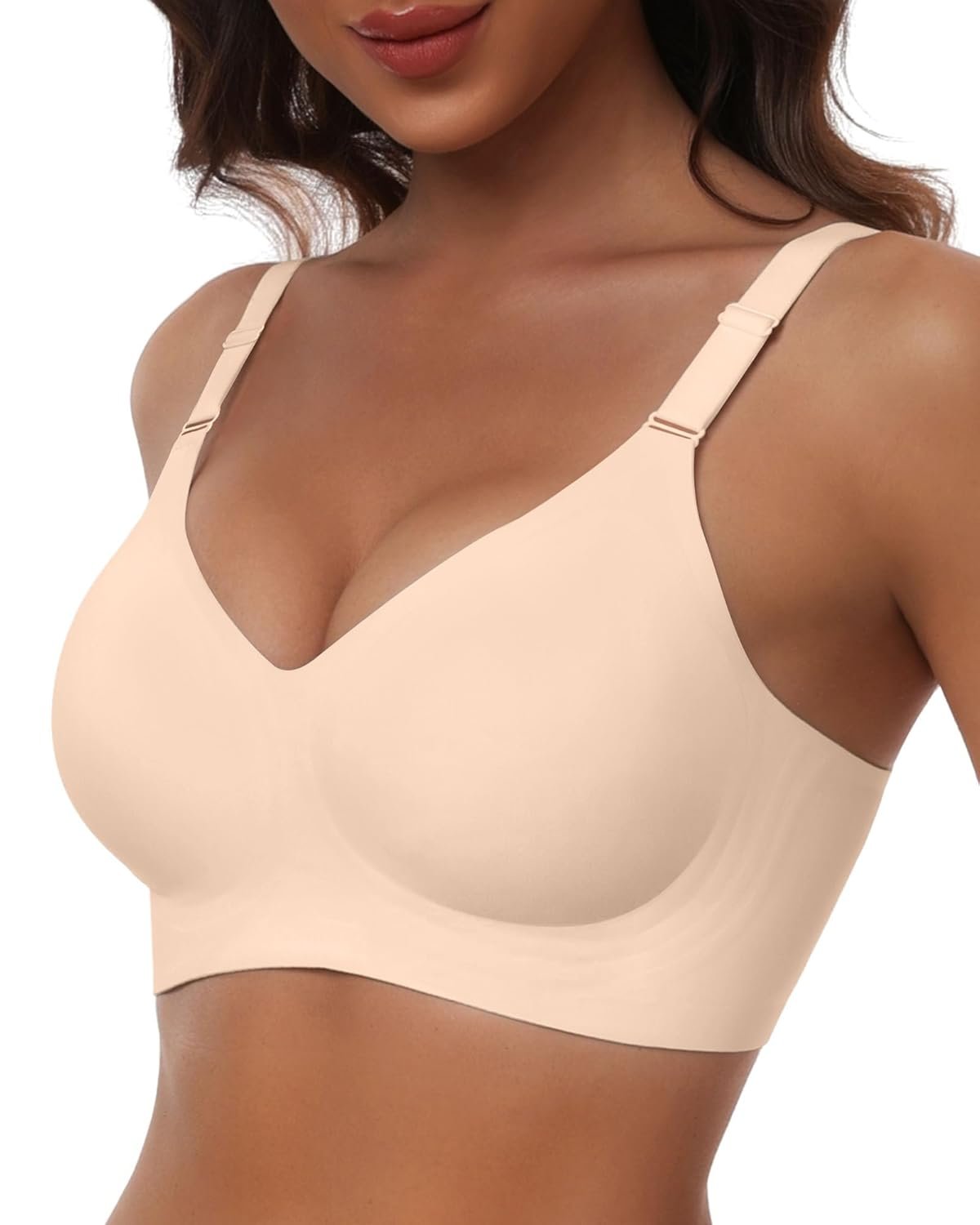 HORISUN Comfortable Seamless Full Coverage Bra for Women Wireless Bras with Soft Support Regular and Plus Size - lunas-mystic-emporium.com HORISUN Comfortable Seamless Full Coverage Bra for Women Wireless Bras with Soft Support Regular and Plus Size