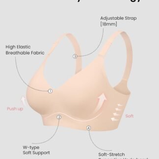 HORISUN Comfortable Seamless Full Coverage Bra for Women Wireless Bras with Soft Support Regular and Plus Size - lunas-mystic-emporium.com HORISUN Comfortable Seamless Full Coverage Bra for Women Wireless Bras with Soft Support Regular and Plus Size