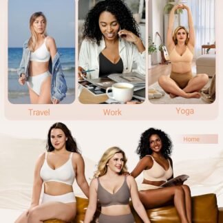 HORISUN Comfortable Seamless Full Coverage Bra for Women Wireless Bras with Soft Support Regular and Plus Size - lunas-mystic-emporium.com HORISUN Comfortable Seamless Full Coverage Bra for Women Wireless Bras with Soft Support Regular and Plus Size