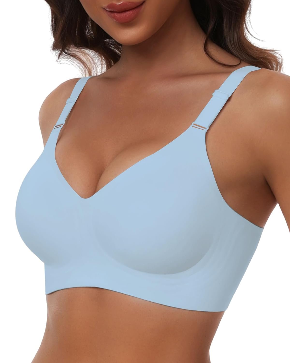 HORISUN Comfortable Seamless Full Coverage Bra for Women Wireless Bras with Soft Support Regular and Plus Size - lunas-mystic-emporium.com HORISUN Comfortable Seamless Full Coverage Bra for Women Wireless Bras with Soft Support Regular and Plus Size