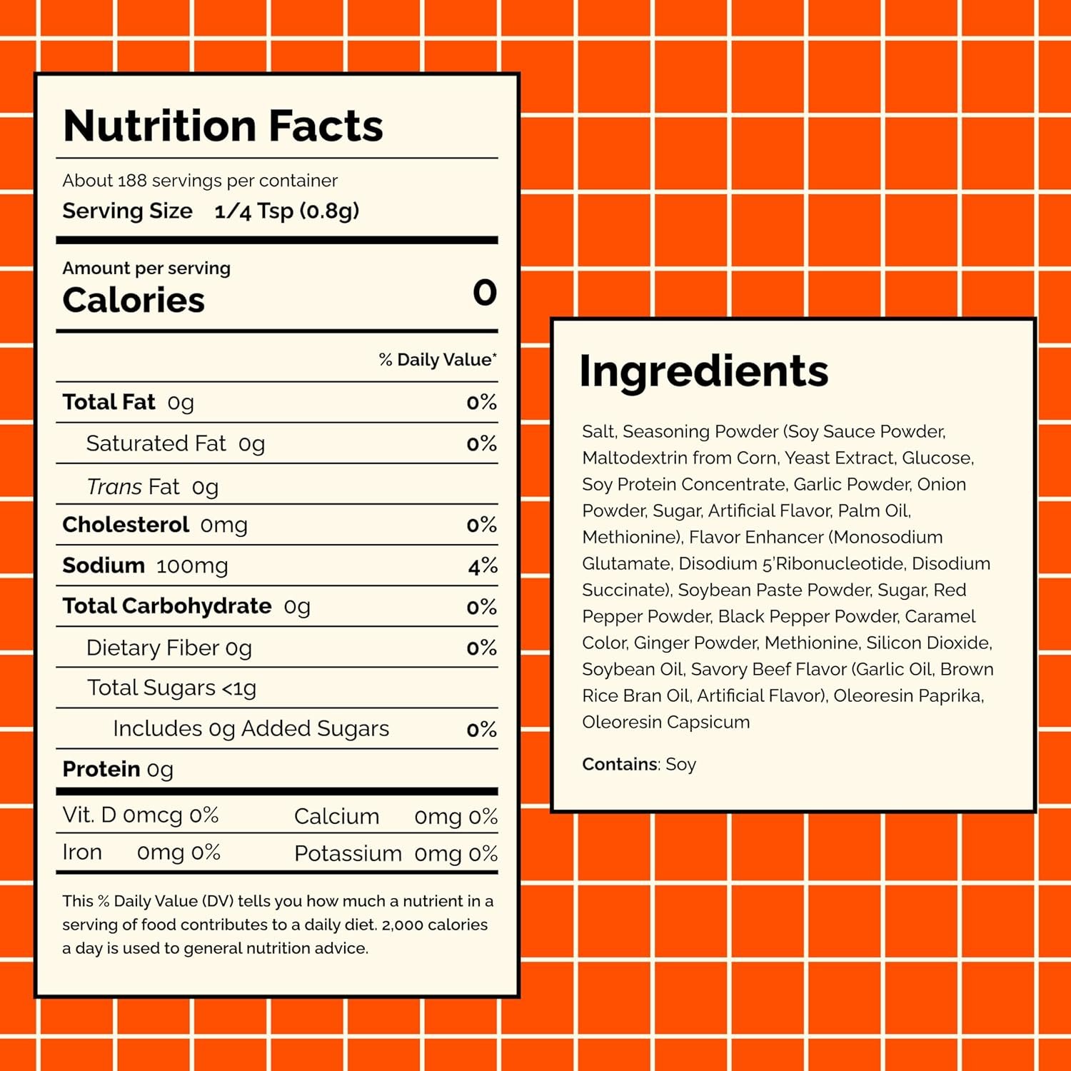 HOXY Journey of Korea Korean Ramen Seasoning | Gluten Free Vegan | Finest Ramen Seasoning Powder | 53oz BEEF Pack of 1 - lunas-mystic-emporium.com HOXY Journey of Korea "Korean Ramen Seasoning" | Gluten Free, Vegan | Finest Ramen Seasoning Powder | 5.3oz (BEEF, Pack of 1)