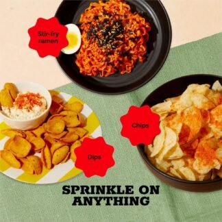 HOXY Journey of Korea "Korean Ramen Seasoning" | Gluten Free, Vegan | Finest Ramen Seasoning Powder | 5.3oz (HOT & SPICY CHICKEN, Pack of 3)