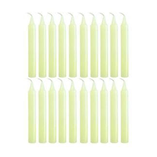 Indian Consigners Blue Ritual Candles – 20 Mini Taper Wax Candles for Spell Work, Chakra Healing, Meditation, Wiccan Altar, and Spiritual Practices – 4" x 0.5"