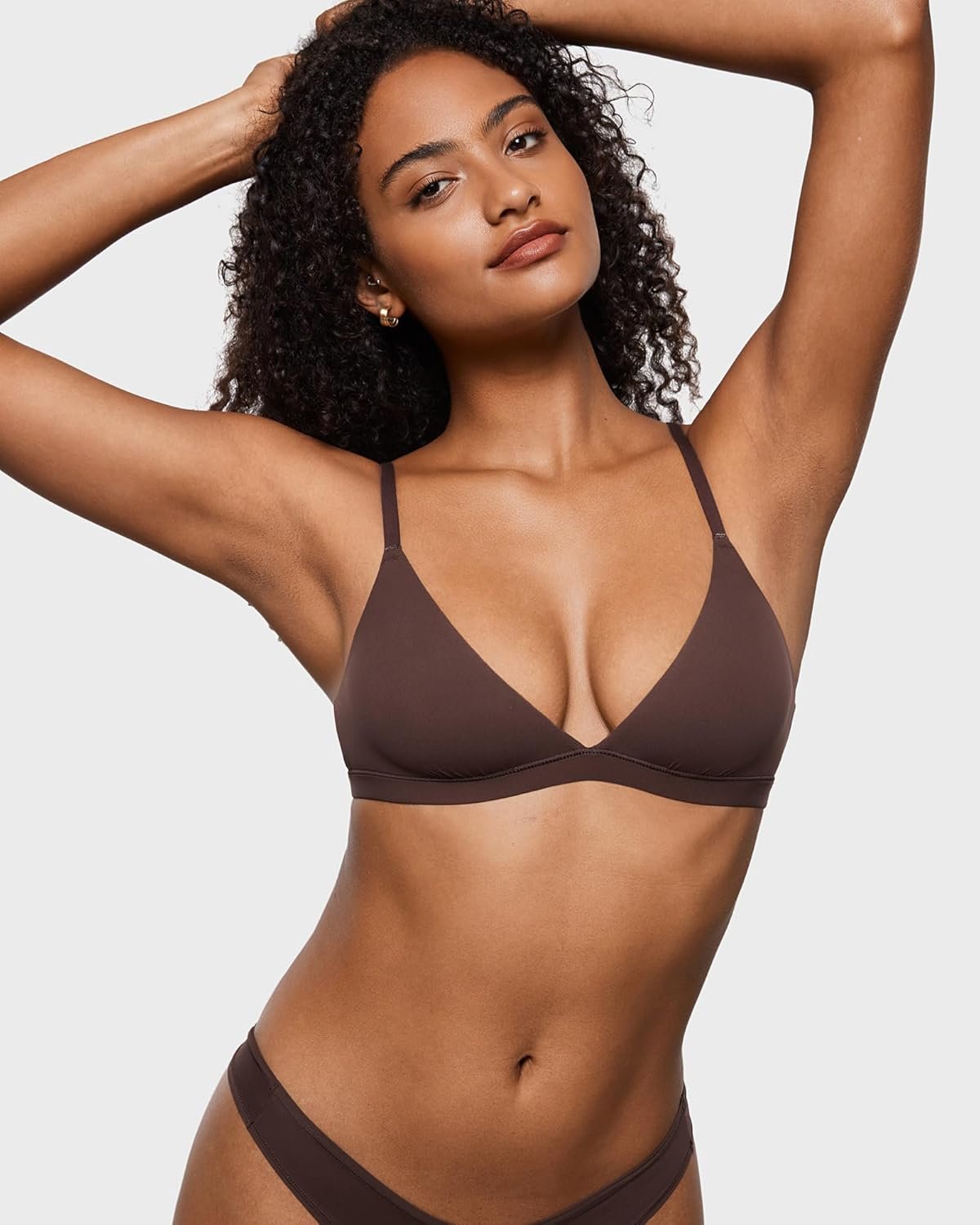 INLYRIC Womens Inbarely Triangle Bralette Plunge Unlined Seamless Bra No Underwire Sexy Comfortable Everyday - lunas-mystic-emporium.com INLYRIC Women's Inbarely Triangle Bralette Plunge Unlined Seamless Bra No Underwire Sexy Comfortable Everyday
