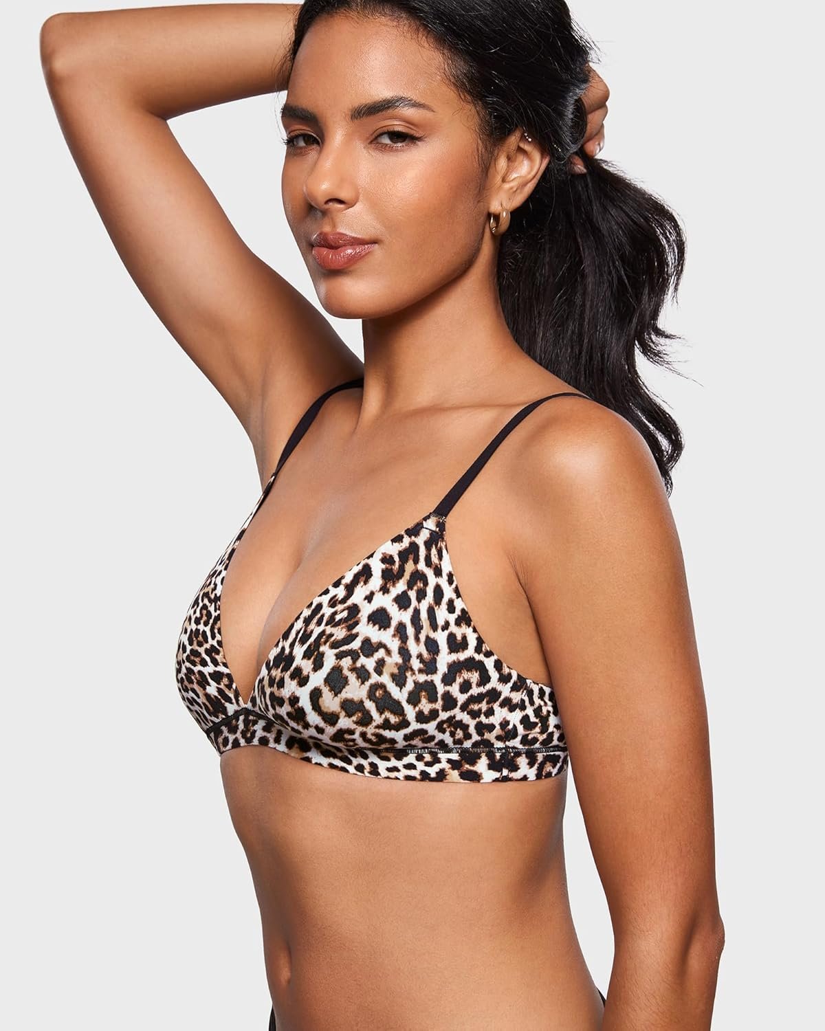 INLYRIC Womens Inbarely Triangle Bralette Plunge Unlined Seamless Bra No Underwire Sexy Comfortable Everyday - lunas-mystic-emporium.com INLYRIC Women's Inbarely Triangle Bralette Plunge Unlined Seamless Bra No Underwire Sexy Comfortable Everyday