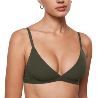 INLYRIC Womens Inbarely Triangle Bralette Plunge Unlined Seamless Bra No Underwire Sexy Comfortable Everyday - lunas-mystic-emporium.com INLYRIC Women's Inbarely Triangle Bralette Plunge Unlined Seamless Bra No Underwire Sexy Comfortable Everyday