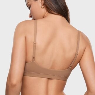 INLYRIC Womens Inbarely Triangle Bralette Plunge Unlined Seamless Bra No Underwire Sexy Comfortable Everyday - lunas-mystic-emporium.com INLYRIC Women's Inbarely Triangle Bralette Plunge Unlined Seamless Bra No Underwire Sexy Comfortable Everyday