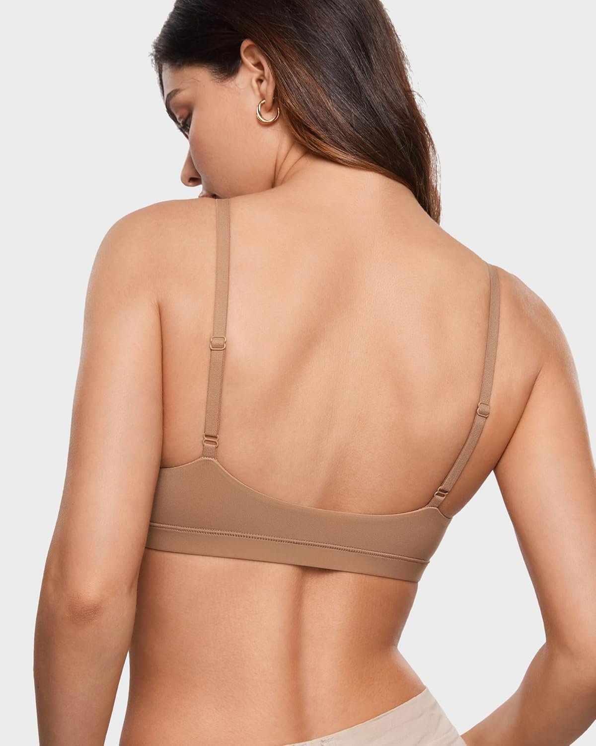 INLYRIC Womens Inbarely Triangle Bralette Plunge Unlined Seamless Bra No Underwire Sexy Comfortable Everyday - lunas-mystic-emporium.com INLYRIC Women's Inbarely Triangle Bralette Plunge Unlined Seamless Bra No Underwire Sexy Comfortable Everyday