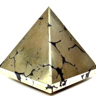 Iron Pyrite Pyramid - Birthstone Energy - Solar Plexus Chakra - lunas-mystic-emporium.com Iron Pyrite Pyramid - Birthstone Energy - Solar Plexus Chakra