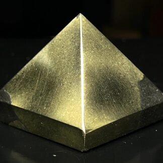 Iron Pyrite Pyramid - Birthstone Energy - Solar Plexus Chakra - lunas-mystic-emporium.com Iron Pyrite Pyramid - Birthstone Energy - Solar Plexus Chakra