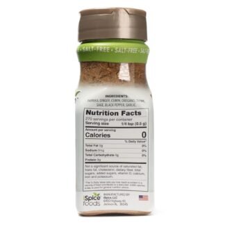 iSpice - Salt-Free | Sugar free | 100% Fat Free Pure Wellness Seafood Super Spice Blend | All Natural | Ready to use as is | No preparation is necessary