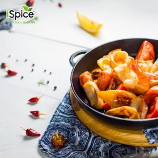 iSpice - Salt-Free | Sugar free | 100% Fat Free Pure Wellness Seafood Super Spice Blend | All Natural | Ready to use as is | No preparation is necessary