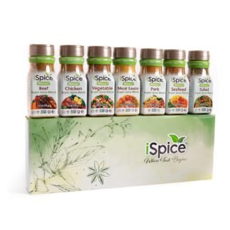 iSpice - Salt-Free | Sugar free | 100% Fat Free Pure Wellness Seafood Super Spice Blend | All Natural | Ready to use as is | No preparation is necessary