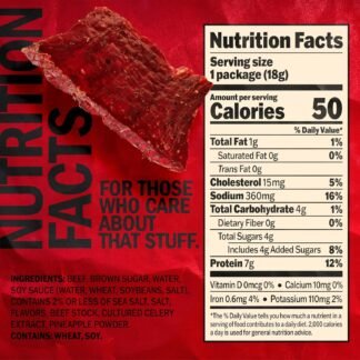 Jack Link's Beef Jerky, Teriyaki, Multipack Bags - Flavorful Meat Snacks for Lunches, Ready to Eat Protein Snacks, Individual Packs - 7g of Protein, Made with 100% Beef - 0.625...