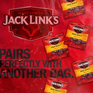 Jack Link's Beef Jerky, Teriyaki, Multipack Bags - Flavorful Meat Snacks for Lunches, Ready to Eat Protein Snacks, Individual Packs - 7g of Protein, Made with 100% Beef - 0.625...