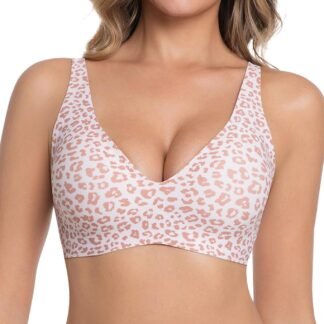 Jelly Wireless Bra Deep V Push Up Seamless T-Shirt Comfortable Plunge No Underwire Bras with Adjustable Straps Everyday Bras - lunas-mystic-emporium.com Jelly Wireless Bra Deep V Push Up Seamless T-Shirt Comfortable Plunge No Underwire Bras with Adjustable Straps Everyday Bras