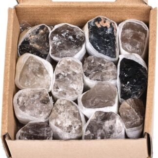 JIC Gem Irregular Shape Black Tourmaline Crystal Healing Stones Bulk Rose Quartz Crystals Rough Stones Labradorite Crystal and Healing stones Raw Crystal Gemstone Bulk