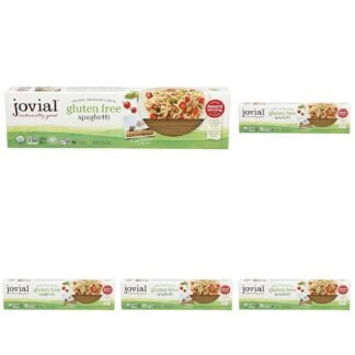 Jovial Gluten Free Brown Rice Pasta Organic - Award-Winning Taste & Texture, Non-GMO, Free of Top 8 Allergens, Vegan Brown Rice Noodles, Made in Italy - Gluten Free Elbow Pasta,...