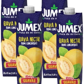 Jumex Guava Juice Nectar - Guava Nectar Made with Fresh Fruit Puree - Tropical Fruit Juice Concentrate for Smoothie Mix, Cocktail Mixers, Kids Drinks & Mexican Beverages -...