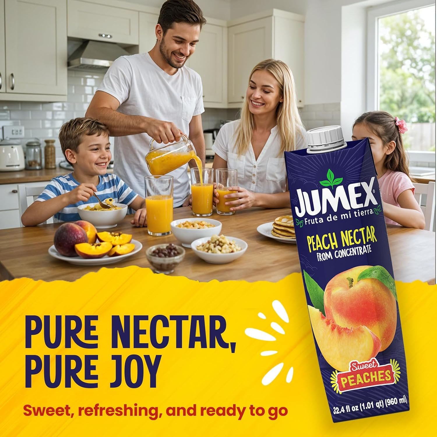 Jumex Peach Juice Nectar - Peach Nectar Made with Fresh Fruit Puree - Tropical Fruit Juice Concentrate for Smoothie Mix Cocktail Mixers Kids Drinks Mexican Beverages - - lunas-mystic-emporium.com Jumex Peach Juice Nectar - Peach Nectar Made with Fresh Fruit Puree - Tropical Fruit Juice Concentrate for Smoothie Mix, Cocktail Mixers, Kids Drinks & Mexican Beverages -...