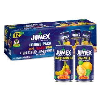 Jumex Strawberry Banana & Guava Juice Nectar - Made with Fresh Fruit Puree - Tropical Fruit Juice Concentrate for Smoothie Mix, Cocktail Mixers, Kids Drinks & Beverages -...