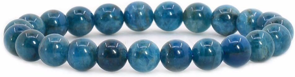 Justinstones Gem Semi Precious Gemstone 8mm Round Beads Stretch Bracelet 7 Inch Unisex - lunas-mystic-emporium.com Justinstones Gem Semi Precious Gemstone 8mm Round Beads Stretch Bracelet 7 Inch Unisex