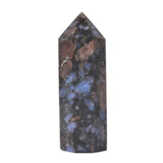 Justinstones Large Moss Agate Crystal Tower Healing Crystal Wand for Spiritual Use Hexagonal Point Reiki Chakra Gemstone Home Decor