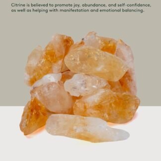 KALIFANO Rough with Healing & Calming Effects - AAA Grade High Energy Raw with Information Card - Reiki Crystal Used for Stress Relief and Tranquility (Family Owned and Operated)