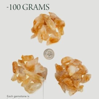 KALIFANO Rough with Healing & Calming Effects - AAA Grade High Energy Raw with Information Card - Reiki Crystal Used for Stress Relief and Tranquility (Family Owned and Operated)