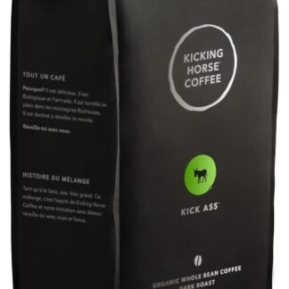 Kicking Horse Coffee, Three Sisters, Medium Roast, Whole Bean, 2.2 Pound - Certified Organic, Fairtrade, Kosher Coffee