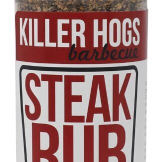 Killer Hogs Steak Rub | Championship BBQ and Grill Seasoning for Beef, Steak, Burgers, and Chops | Salt, Pepper, Herbs, and Spices | 11 Ounces