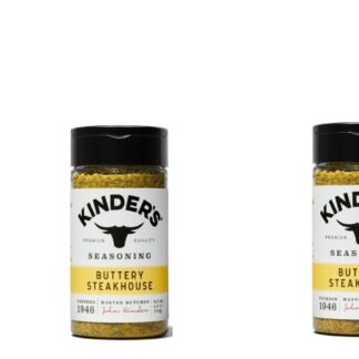 Kinder's Seasonings & Rubs - 2 bottles (Buttery Steakhouse 5.5oz)