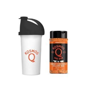 Kosmos Q Honey Chipotle Killer Bee BBQ Dry Rub & Product Mixer