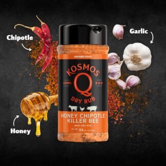 Kosmos Q Honey Chipotle Killer Bee BBQ Dry Rub Product Mixer - lunas-mystic-emporium.com Kosmos Q Honey Chipotle Killer Bee BBQ Dry Rub & Product Mixer
