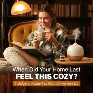 KUKKA Cinnamon Essential Oils - 4 Fl Oz - for Hair, Skin, Diffuser, Aromatherapy & DIY Soap Making Scent