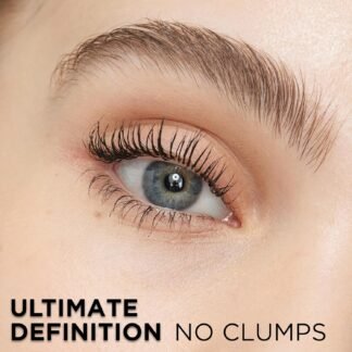 L’Oreal Paris Makeup Original Telescopic Mascara, Separating Mascara Volume and Length Formula, Washable, Black, 0.27 Fl Oz., 2 Count