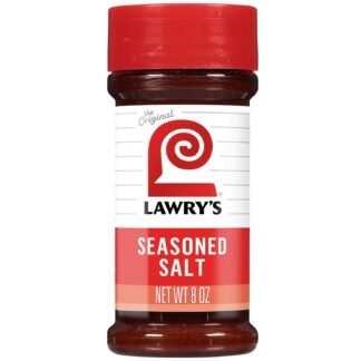 Lawry’s Seasoned Salt, No MSG Added, Kosher Certified, Staple, Versatile, All-Purpose Seasoning to Shake on Beef, Pork, or Poultry, 8 oz